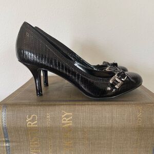 Alfani Black Heels Size 8M EUC